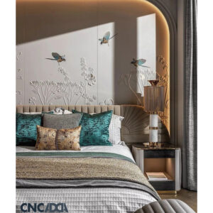 3DWD-1114 Wall Decor Design CNC 3D Model Artcam Relief RLF & STL File Download CNCadda.in