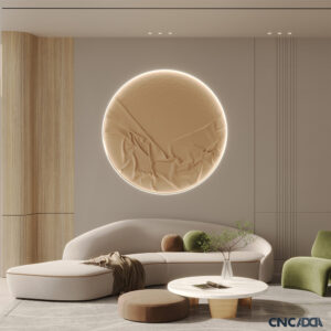 3DDECC-1216 3D Circular Round Design Model For CNC Download CNCadda.Com