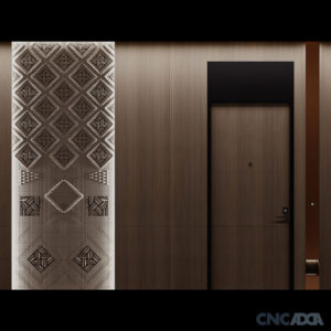 3DDECC-1217 Wall Decor (Decoration) Pattern Design CNC 3D Model Artcam Relief & STL File Download CNCadda.Com