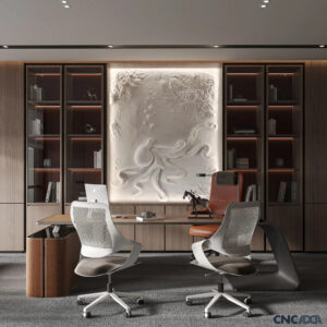 ANML-1027 Kraken (Octopus) 3D Model CNC Model Artcam Relief & STL File Download CNCadda.Com