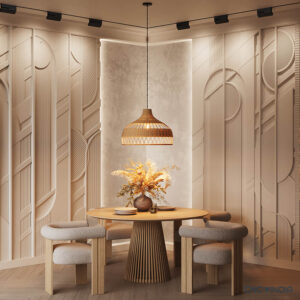 3DDECC-1219 Wall Decor (Decoration) Pattern Design CNC 3D Model Artcam Relief and STL File Download CNCadda.Com (Copy)